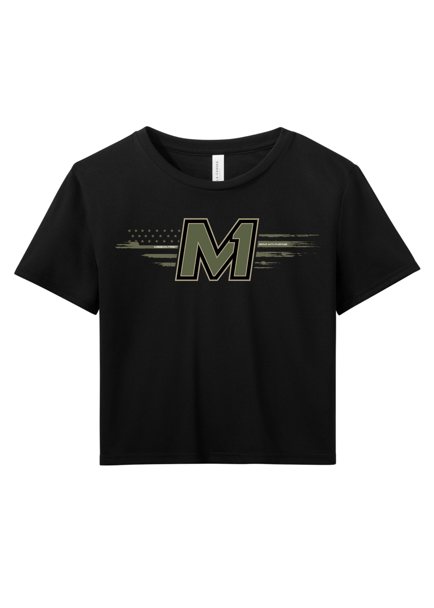 M1 Served Women's Crop Tee
