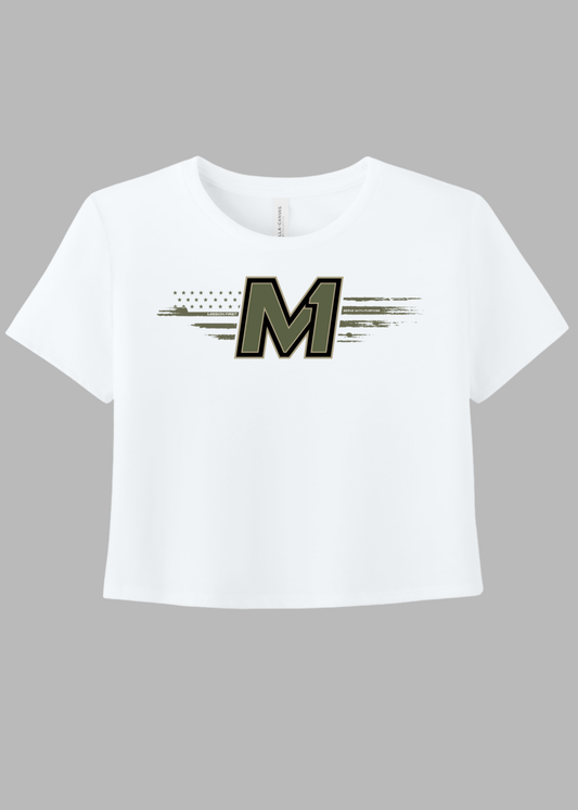 M1 Served Women's Crop Tee