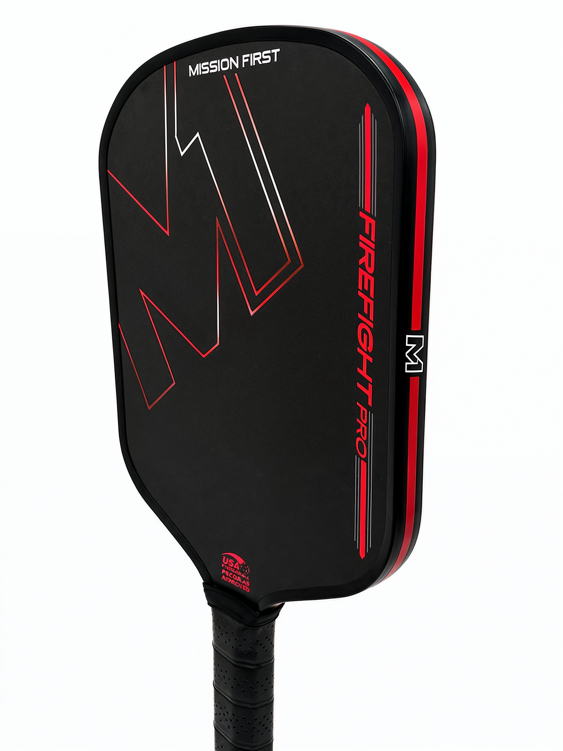 Firefight Pro paddle face at an angle