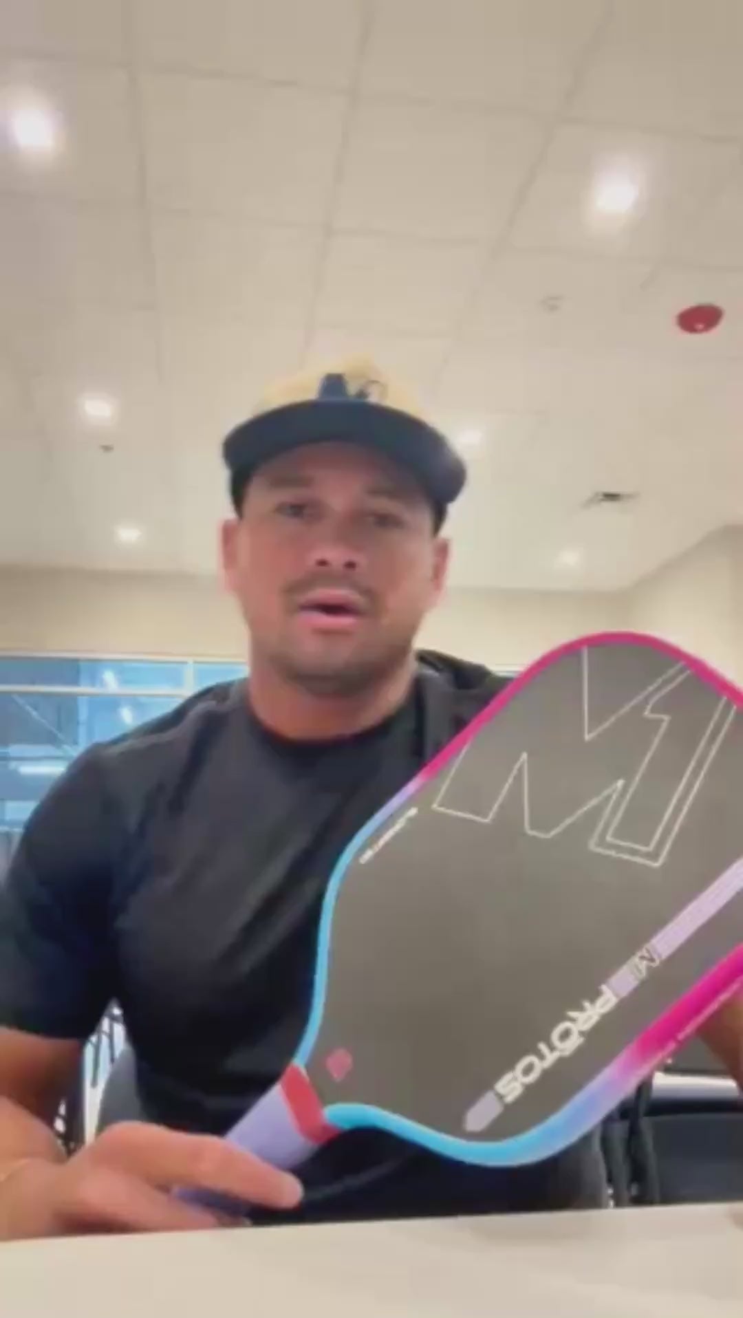 RK Bacalla, South Florida pickleball coach, on the Prôtos paddle